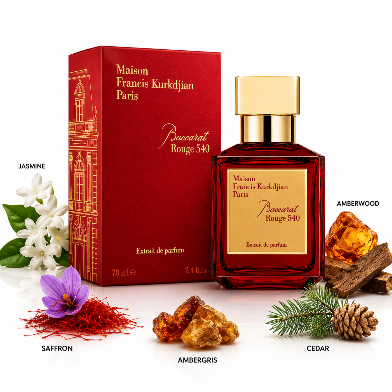 Baccarat Rouge 540 Unisex Eau de Parfum 2.4fl oz