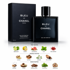 Bleu Eau de Parfum 100ml – Men's Luxury Fragrance
